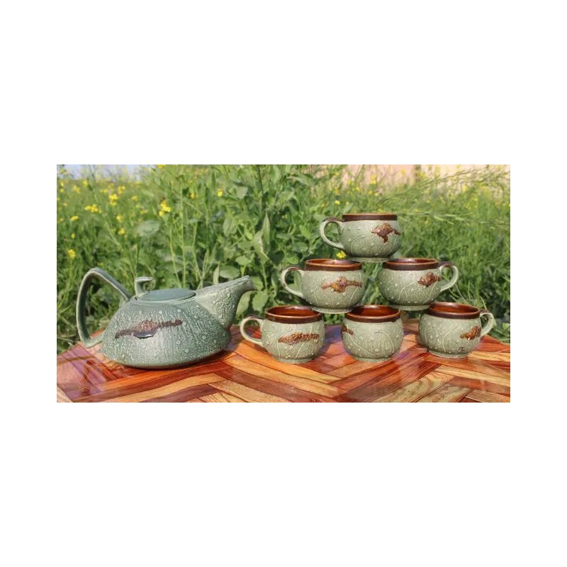 Tea/Coffee Kettle With Cups Tea/Coffee Kettle With Cups