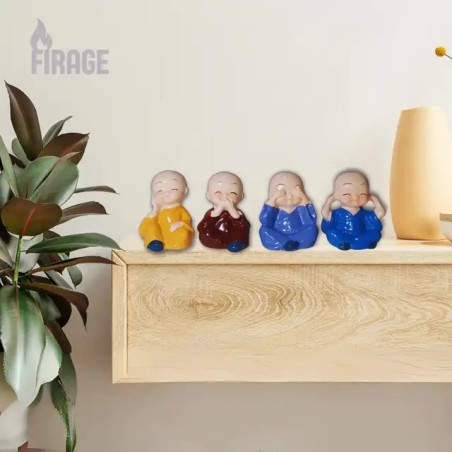 Cute Little Monk Buddha Statues