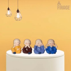 Cute Little Monk Buddha Statues